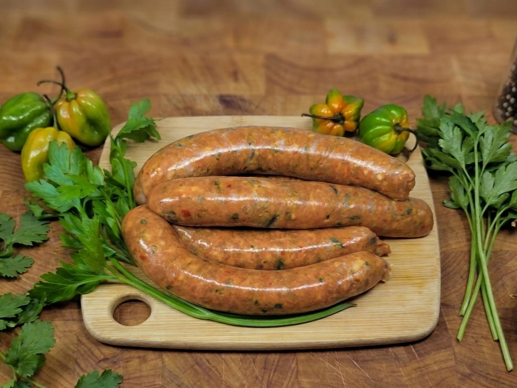 Merguez de poulet halal, option légère
