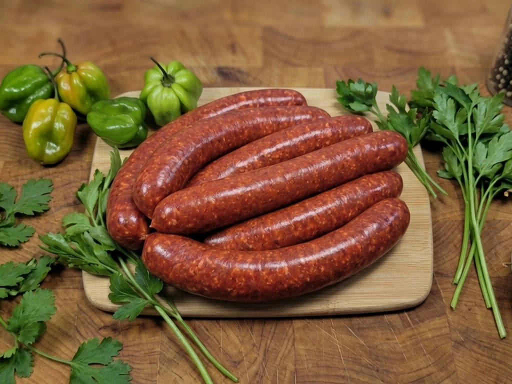 Merguez d'agneau halal épicées